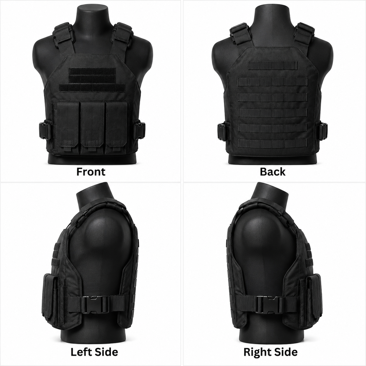 Plate Carrier/3 MAGAZINE/Black