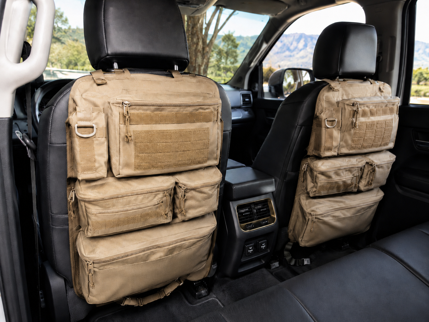 Tactical Car Seat Organiser