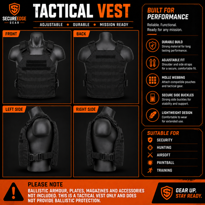 Tactical Vest/Black