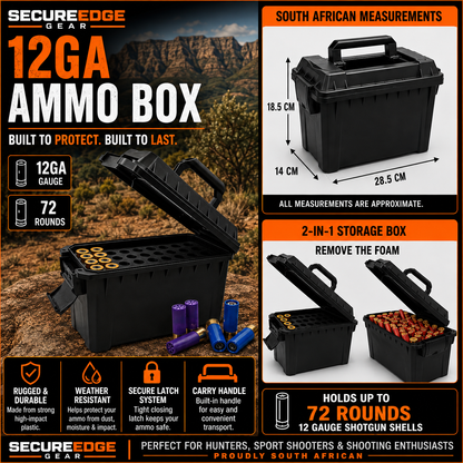 12 Gauge Shotgun Ammo Box