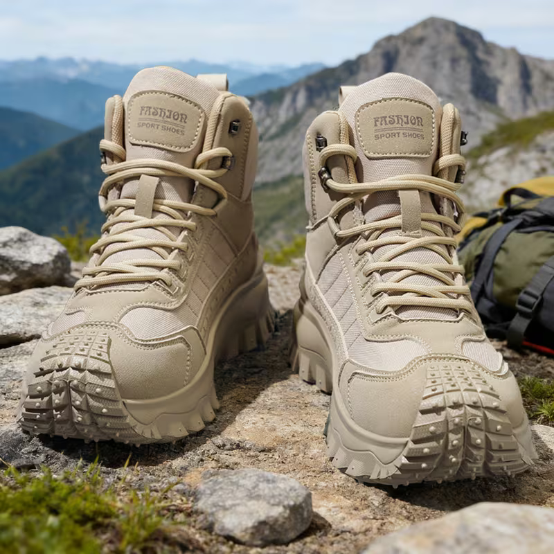 Light weight tactical boots/ Beige