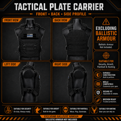 Plate Carrier/Black