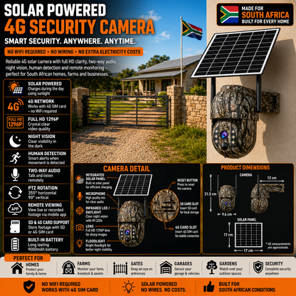 Solar Camo Camera