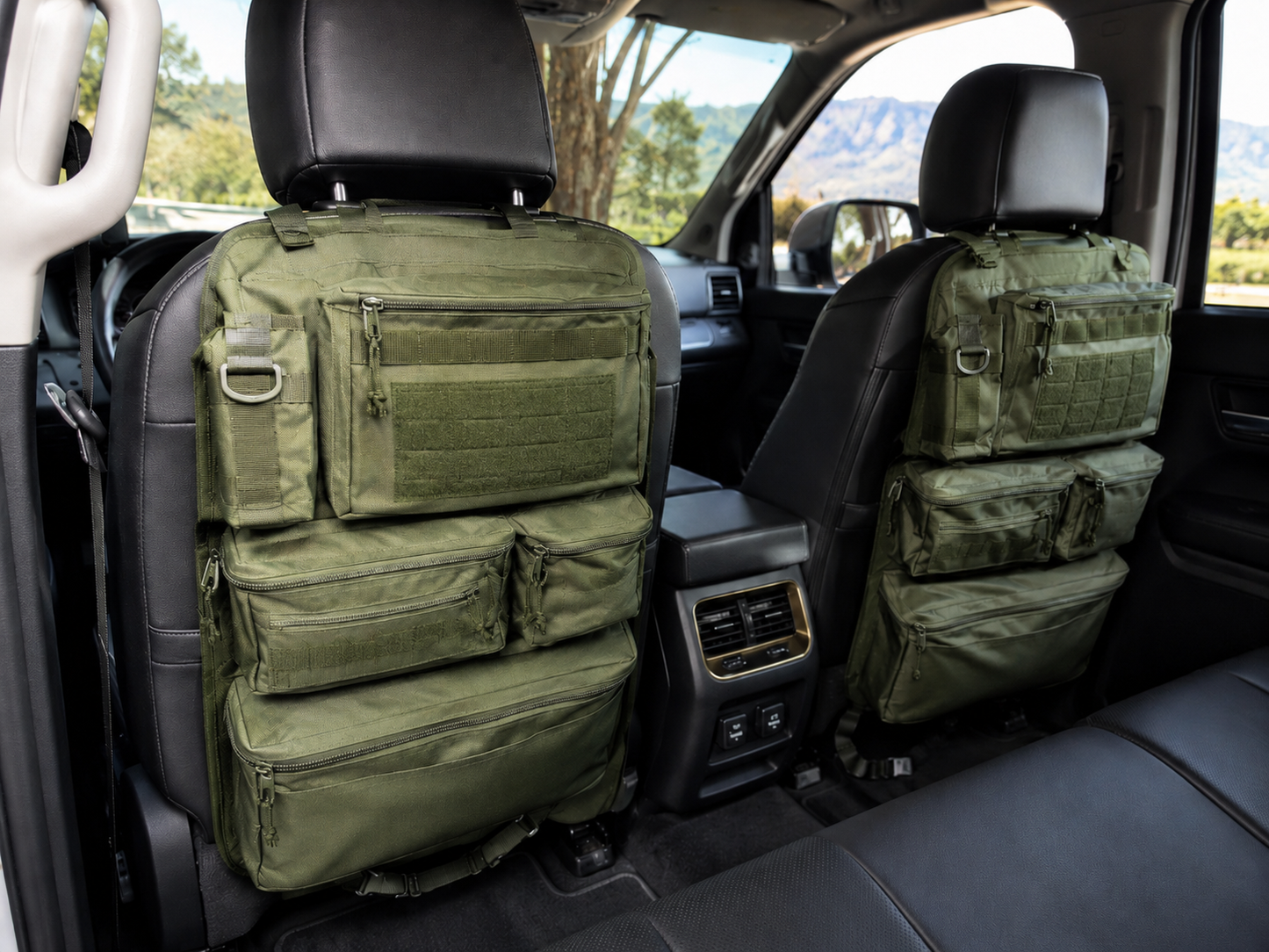 Tactical Car Seat Organiser