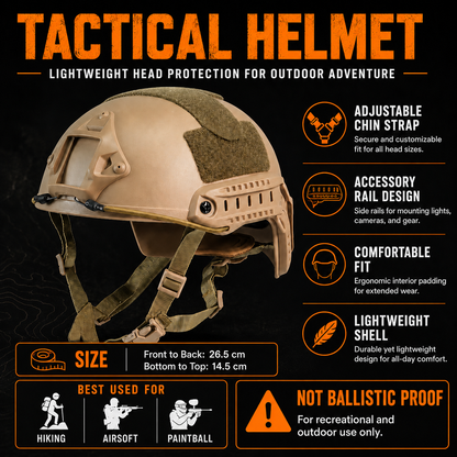 Tactical Helmet/ Khaki