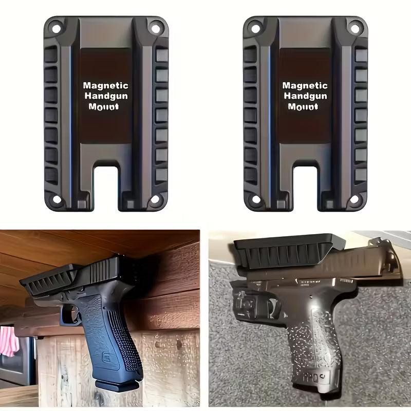 Magnetic pistol mount