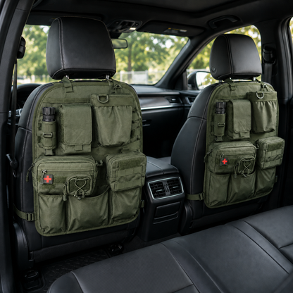 Tactical Car Seat Organiser Pair