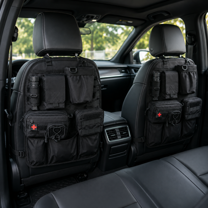 Tactical Car Seat Organiser Pair