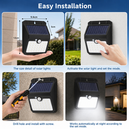 Security Solar Lights