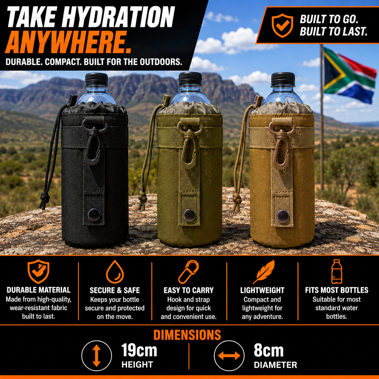 Molle Water Bottle Carrier